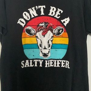 Salty cow shirt